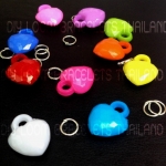 หัวใจสดใส 10 ชิ้น คละสี