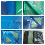 ผ้าใบกันน้ำ ขนาดกว้าง 3m. x ยาว 2m ผ้าใบคลุมสินค้า ผ้าใบกันฝน ผ้าใบกันแดด ผ้าใบคูนิล่อน ผ้าใบรถบรรทุก อย่างดี