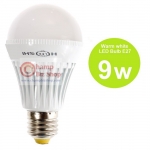 หลอดไฟ LED HOSHI E27 9W (WW) แสงสีเหลือง