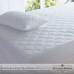 ผ้ารองกันเปื้อน (แบบมีใยและกันน้ำ) แบบรัดมุม 3.5 ฟุต