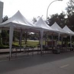 เต็นท์ประกอบทรงสูง ทรงปิระมิดทรงสูง เต็นท์ทรงฟูจิ ขนาดกว้าง 4 เมตร ยาว 4 เมตร สูง 2.20 เมตร เต็นท์ทรงปิระมิด เต็นท์ทรงปั้นหยาจัดงาน เต็นท์ฟูจิ เต็นท์ทรงปิระมิดจอดรถ เต็นท์ทรงปั้นหยาโกดัง Warehouse รังสิต ปทุมธานี ตลาดรังสิต ตลาดพระรูปคลอง2 เสมาฟ้าคราม เต็