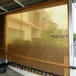 ผ้าใบชักรอกสีขุุ่น skylight solarview 1 M X 2 M ผ้าใบสีขุ่น โปร่งแสง (ไม่รวมเสาเหล็กค้ำยัน) ผ้าใบกันสาดแบบขุ่นมัว ผ้าใบกันฝนโปร่งแสง ผ้าใบม้วนกันฝนแบบขุ่น ผ้าใบม้วนกันแดดสีขุ่น สีขุ่น Sky Light Solar View