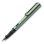 Lamy al-star Fountain Pens Silver Green with Black Clip Limited edition 2010
