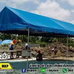 เช่าเต็นท์รายเดือนสลับสีทรงจั่ว ขนาด 3m x 6m x 2.5m เต็นท์เช่ารายเดือน เช่าเต็นท์ทรงจั่วสลับสี เต็นท์เช่ารายวัน เต็นท์ทรงจั่วเช่า