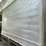 ผ้าใบชักรอกสีขุุ่น skylight solarview 4M X 6M ผ้าใบสีขุ่น โปร่งแสง (ไม่รวมเสาเหล็กค้ำยัน) ผ้าใบกันสาดแบบขุ่นมัว ผ้าใบกันฝนโปร่งแสง ผ้าใบม้วนกันฝนแบบขุ่น ผ้าใบม้วนกันแดดสีขุ่น สีขุ่น Sky Light Solar View