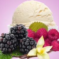 หัวน้ำหอม Black Raspberry & Vanilla Fragrance Oil 3 ออนซ์