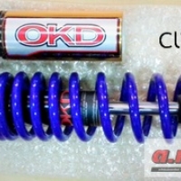 โช๊คแต่ง zoomer x /click / fino OKD สีน้ำเงิน/ทอง