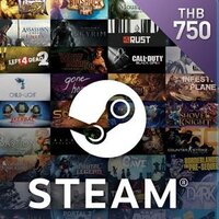 Steam Wallet ฿750