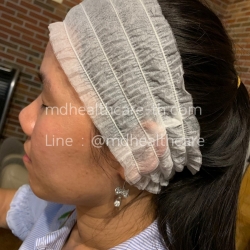 ผ้าคาดผมใช้แล้วทิ้ง ที่คาดผมกระดาษ (10ชิ้น)