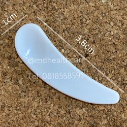 ไม้พายพลาสติก ไม้พายตักครีม ขนาด3.8*1cm.(100ชิ้น/ชิ้นละ0.80฿)