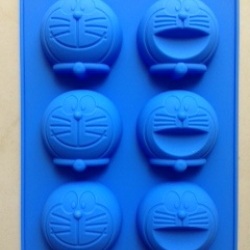 แม่พิมพ์ซิลิโคน โดเรมอน 6 ช่อง 35 - 40 g