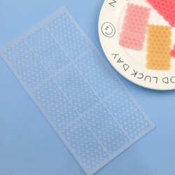 แม่พิมพ์สี่เหลี่ยมตกแต่งรังผึ้ง 9 ช่อง 4.9*8.7 cm 005825