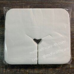 ผ้ารองหมอนกันเปื้อน ทรงตัวยู (100แผ่น) ขนาด 40*35cm.