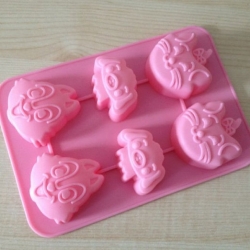 แม่พิมพ์การ์ตูน หมา แมว กระรอก 60g