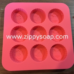 แม่พิมพ์ซิลิโคน วงกลม 25g+- 4.4*1.3