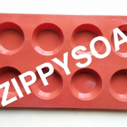 แม่พิมพ์ซิลิโคนวงกลม 40g ด้านไม่เท่า