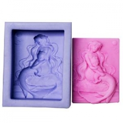 แม่พิมพ์ซิลิโคน รูปนางเงือก 100g