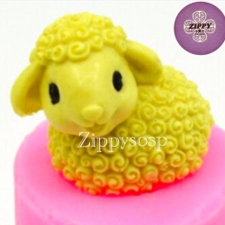 แม่พิมพ์ซิลิโคน แกะ 3D 4*4 55g