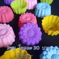 SL539 พิมพ์ซิลิโคน พิมพ์วุ้น 3 ซม จำนวน 12ชิ้น