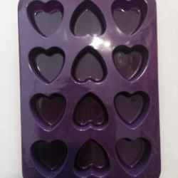 แม่พิมพ์ รูปหัวใจ 12 ช่อง 40g