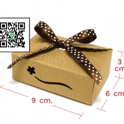 กล่องกระดาษคราฟ 60 ชิ้น 6 x 9 x 3 ซม 004964