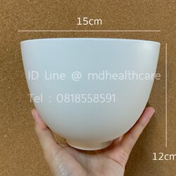 ถ้วยยางผสมมาร์ค ขนาดXXL 15*12cm.(1200ml.)