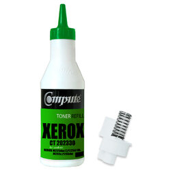ผงหมึกเติม(Refill Toner) คอมพิวท์ For Fuji Xerox CT202329, CT202330+เฟือง