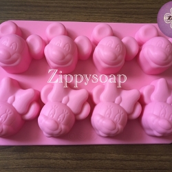 แม่พิมพ์ซิลิโคน มิกกี้ มินนี่ 30g