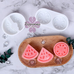 แม่พิมพ์ซิลิโคนแตงโม 2 ช่อง เลือกแบบ 006533