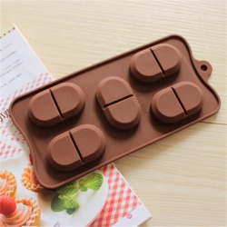 แม่พิมพ์ซิลิโคน เม็ดยา 4*6*1 cm 30 g 001180