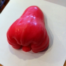 แม่พิมพ์ ชมพู่ 5หลุม(130 g) สั่งผลิตขั้นต่ำ 2 ชิ้น IIPU