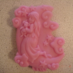 แม่พิมพ์สบู่ รูปผู้หญิงสวย 80g