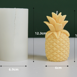 แม่พิมพ์ซิลิโคนสับปะรด 1 ชิ้น 210g 6*11.4 cm 005694