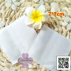 ซองกระดาษขาวเคลือบมัน ปลายหยัก 100 ชิ้น 7*7cm 005993