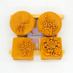 แม่พิมพ์ซิลิโคน ดอกไม้ คละแบบ 4 หลุม 002518