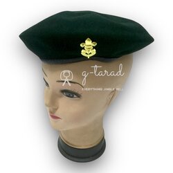 หมวกไบเล่ย์/เบเร่ต์ ลูกเสือ/เนตรนารี วิสามัญ สีเขียว ระดับอาชีวศึกษา