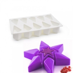 แม่พิมพ์ซิลิโคน เพชรหยดน้ำ 5*7.5*5 cm 70g