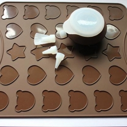 แม่พิมพ์ขนม มาการอง+ที่หยอดขนม l