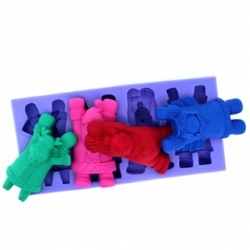 แม่พิมพ์ซิลิโคนตุ๊กตา 4 ช่อง 30g