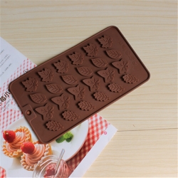 แม่พิมพ์ซิลิโคน ใบไม้จิ๋ว 24 ช่อง