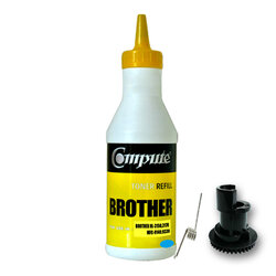 ผงหมึก+เฟือง BROTHER TN261/TN265C คอมพิวท์ Refill Toner (Cyan)