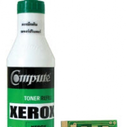 ชุดผงหมึกพร้อมชิป (Refill Toner) For Fuji Xerox P355d Bk