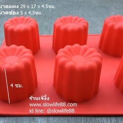 SL421 พิมพ์วุ้น พิมพ์ซิลิโคน พุทดิ้ง*** นึ่งได้ อบได้ ***