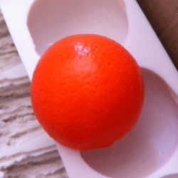 แม่พิมพ์ รูปส้ม 5 หลุม 100g สั่งผลิตขั้นต่ำ 2 ชิ้น IIPU