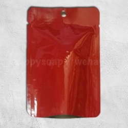 ซองฟอยล์สีแดงมีรูแขวน 10x14 cm. 100 ชิ้น