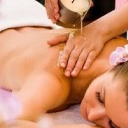 เทียนนวดอโรม่า Wax Massage Candle 1 kg 007708