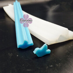 แม่พิมพ์ซิลิโคนท่อ นก 2.5*1.8*30 cm 006361