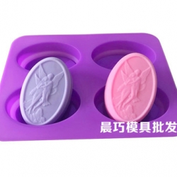 แม่พิมพ์ซิลิโคน นางฟ้า 4ช่อง