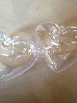 แม่พิมพ์ BathBomb รูปหัวใจ 6.5*6.5*3.5cm