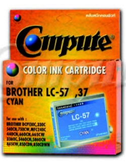 ตลับน้ำหมึกอิงค์เจ็ท คอมพิวท์ For BROTHER LC-57,LC-37 (แพ็ค 4 สี)